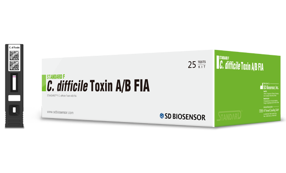 STANDARD F тестовий набір для визначення токсинів А та В C. difficile методом FIA / STANDARD™ F C. difficile Toxin A/B FIA